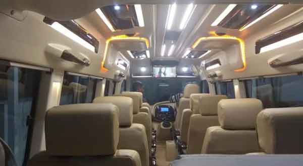 11 seater deluxe 1x1 tempo traveller hire in amritsar