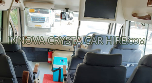 12 seater tempo traveller hire in india