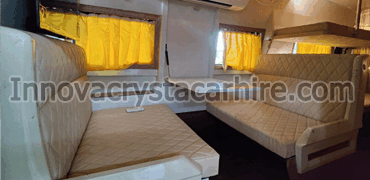 6 seater luxury caravan with toilet washroom hire in delhi india