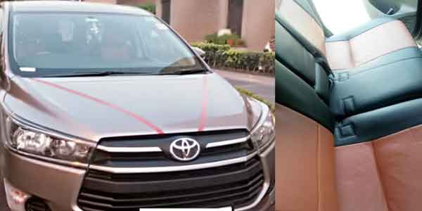 8 seater private innova crysta car hire in delhi