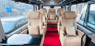 9+1 seater force urbania luxury van with 1x1 modified seats