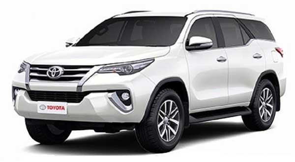 toyota fortuner luxury premium car hire in hyderabad